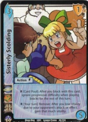 Sisterly Scolding FOIL